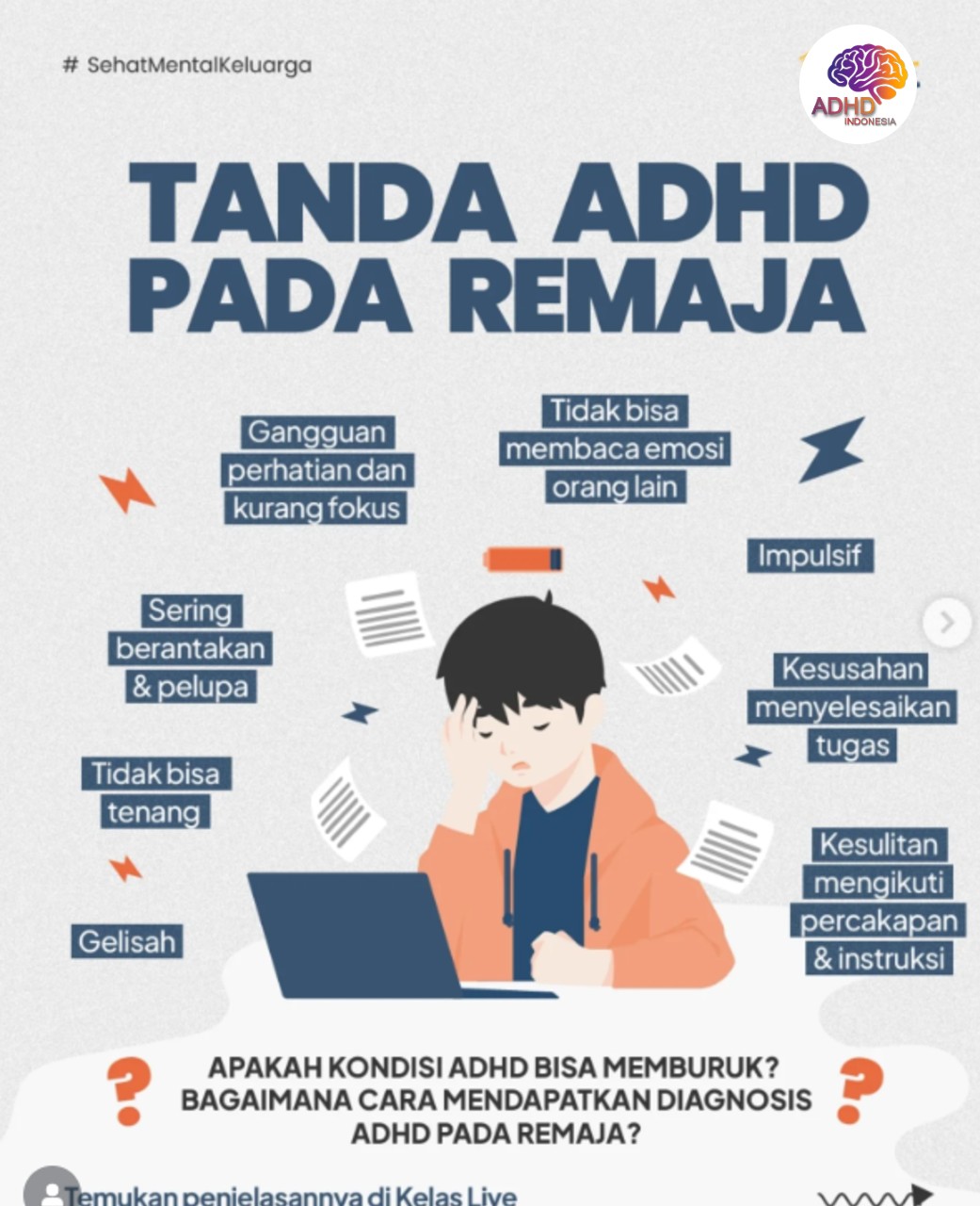 Screening ADHD Non-Diagnostik: Edukasi Awal bagi Orang Tua di Kota Magelang