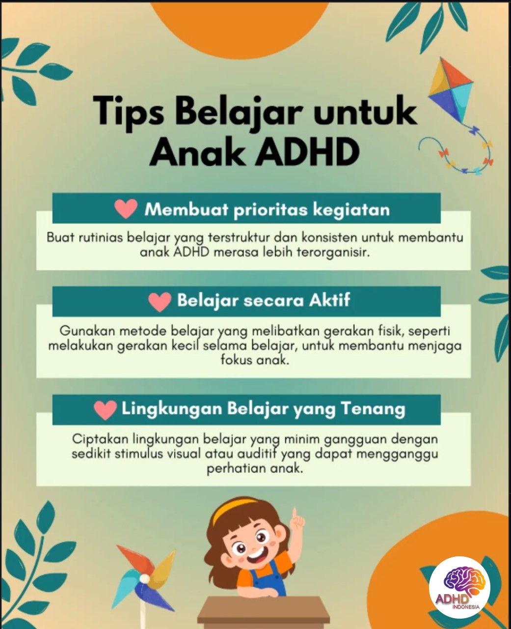 Strategi Belajar yang Cocok untuk Anak ADHD di Kota Magelang